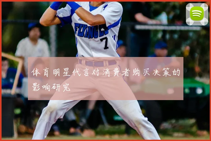 体育明星代言对消费者购买决策的影响研究